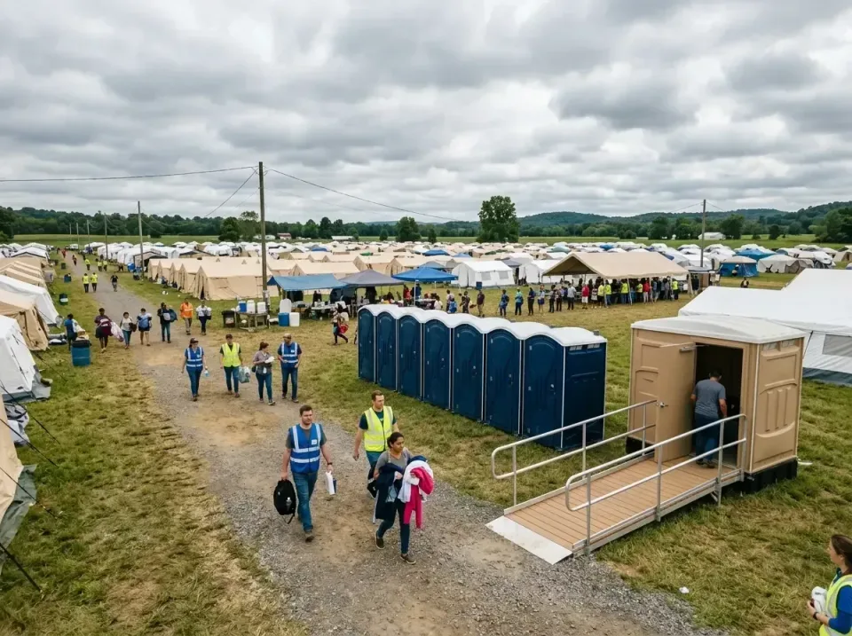 disaster-relief-camp-restrooms-010 — frequently asked questions, Dumpster & Portable Bathrooms Rental in Gold Canyon, AZ